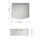 preview thumbnail 6 of 5, Kids Toy Storage Organizer with 6 Bins, Nursery Organizer Kids Furniture Set Toy Storage Cabinet Unit with HDPE Shelf and Bins
