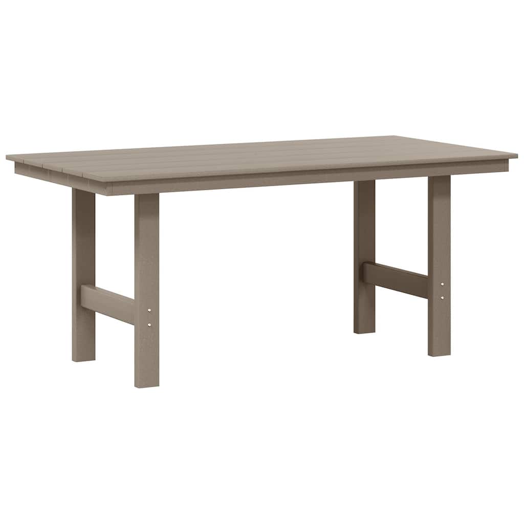 Shoreside 66 Inch X 34 Inch Rectangular Patio Dining Table