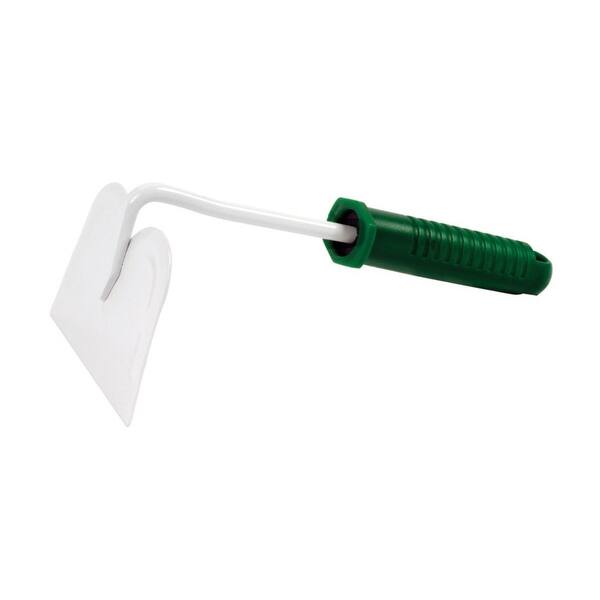 slide 1 of 1, Lawn and Garden 9-inch White Steel Hand Hoe - 9 in.