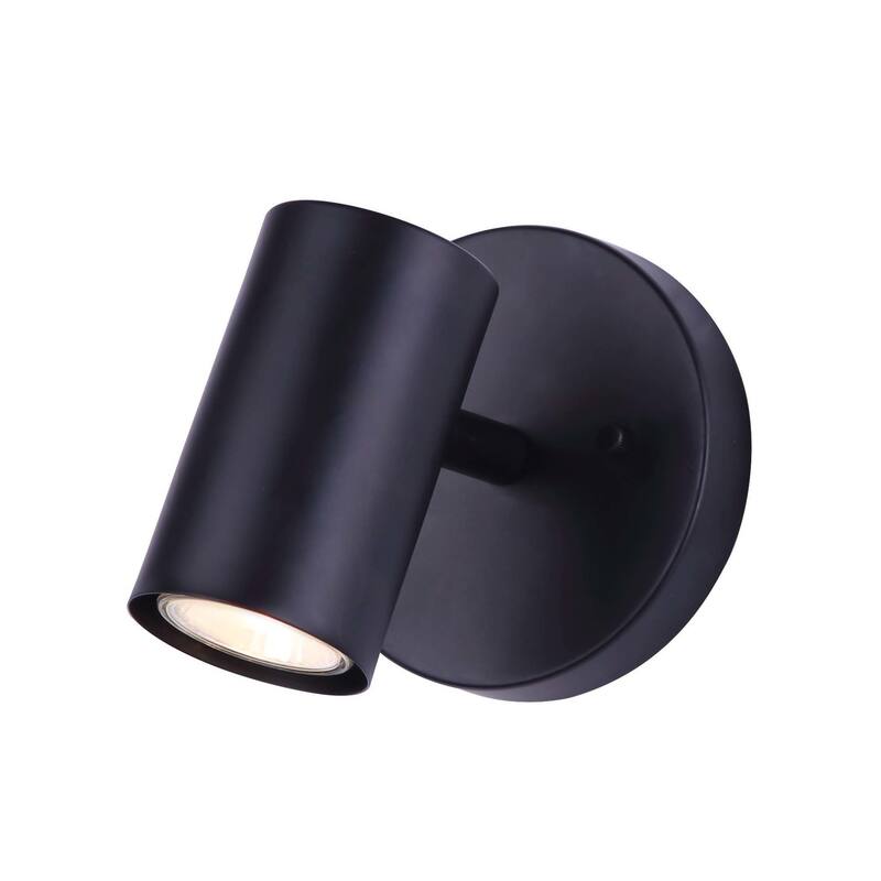 Canarm ICW1022A0110 Marena 6" Tall Wall Sconce - Black