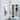 Costway Mirrored Jewelry Cabinet Jewelry Organizer w/2 LED Lights