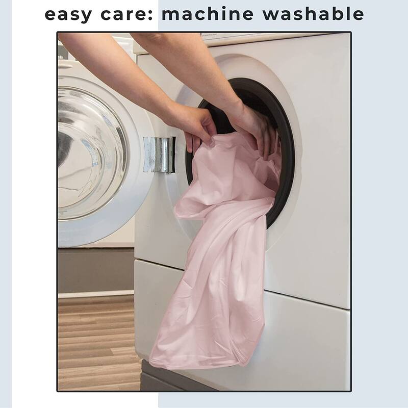 Great Bay Home 2-Pack Sateen Silk Pillowcase