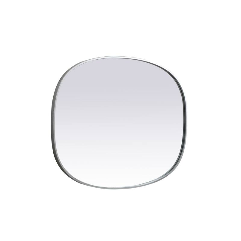 Elegant Lighting MR2B3040 Brynn 30" W x 40" H Modern Oval Bathroom