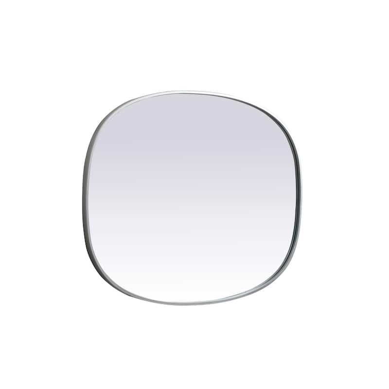 Elegant Lighting MR2B3040 Brynn 30" W x 40" H Modern Oval Bathroom