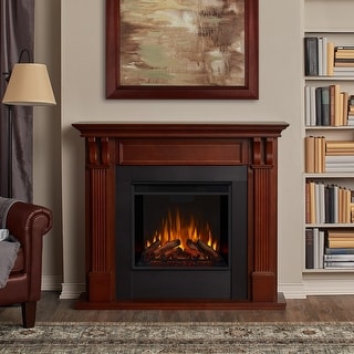 Real Flame Ashley Mahogany . L Electric Fireplace