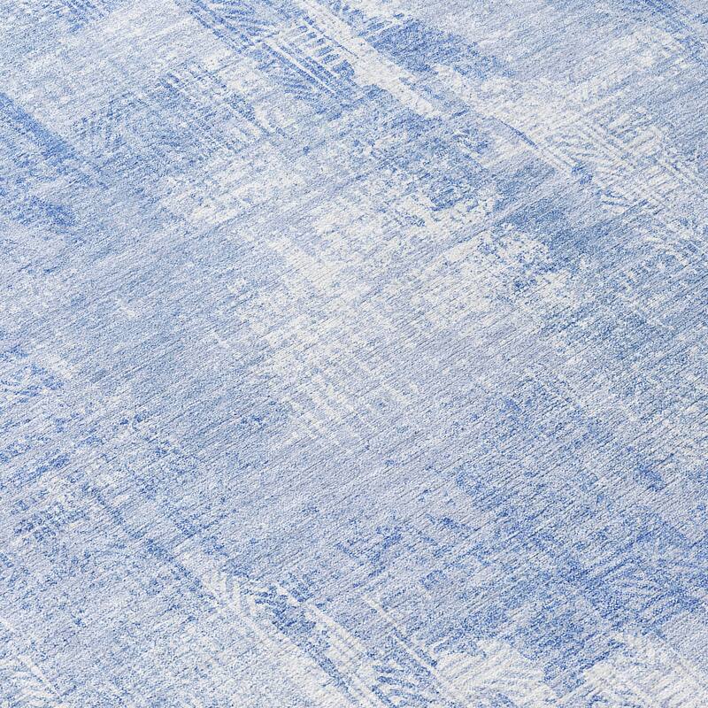Machine Washable Indoor/ Outdoor Chantille Boho Abstract Rug