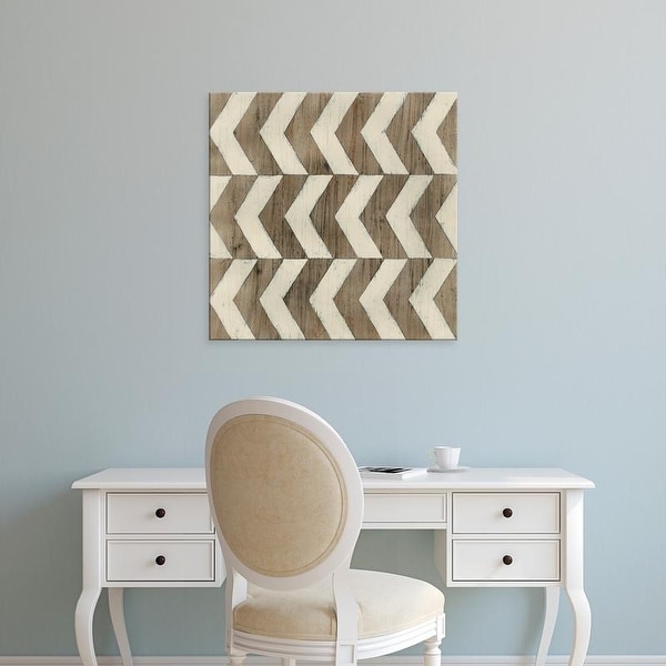 Easy Art Prints June Erica Vess's 'Driftwood Geometry III' Premium Canvas Art