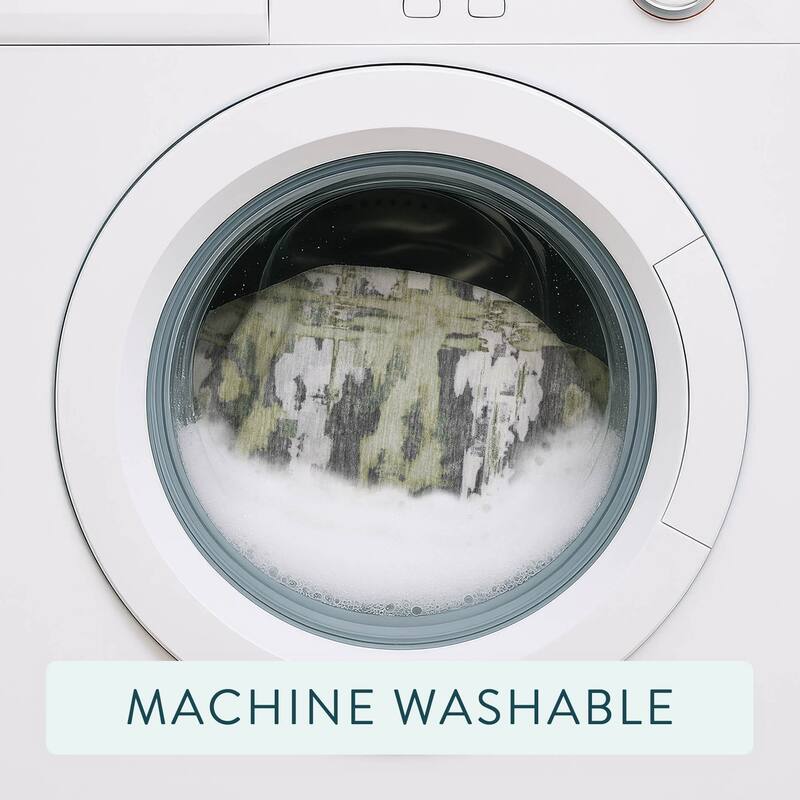 Machine Washable Indoor/ Outdoor Casual Fowler Chantille Rug