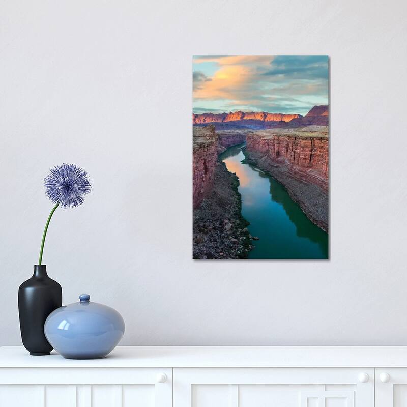 iCanvas "Canyon, Paria River, Vermilion Cliffs National Monument, Arizona, Vertical" by Tim Fitzharris Canvas Print - 18x12x1.5