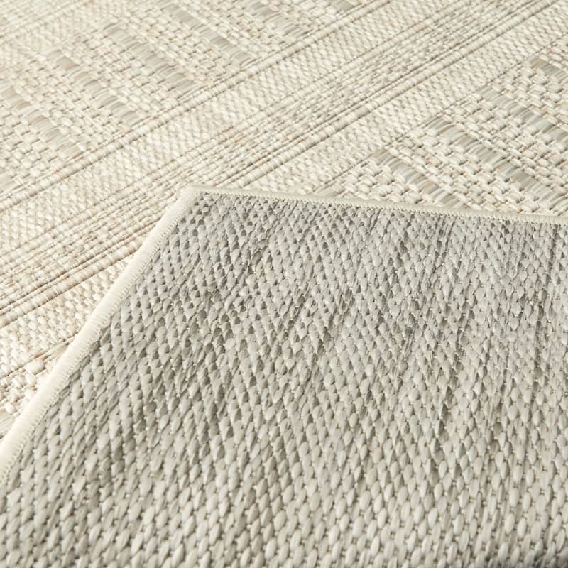 Jarrett Flatweave Stripe Indoor/Outdoor Area Rug