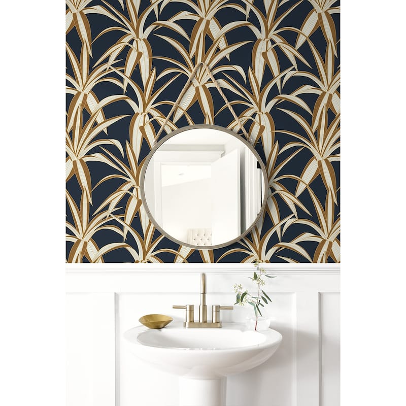 Seabrook Designs Camila Non-Woven Unpasted Wallpaper