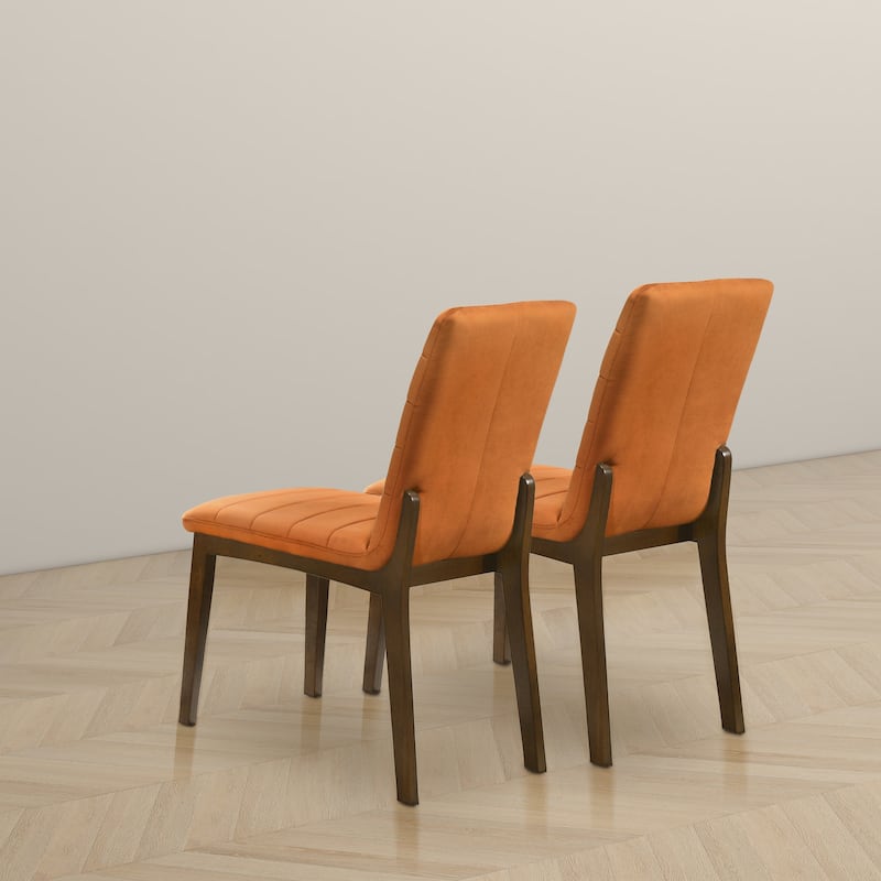 Mesa Luxury Modern Solid Wood Dining Chair (Set of 2)