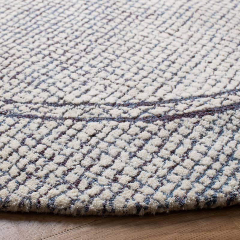 SAFAVIEH Handmade Abstract Yasmina Modern Wool Rug