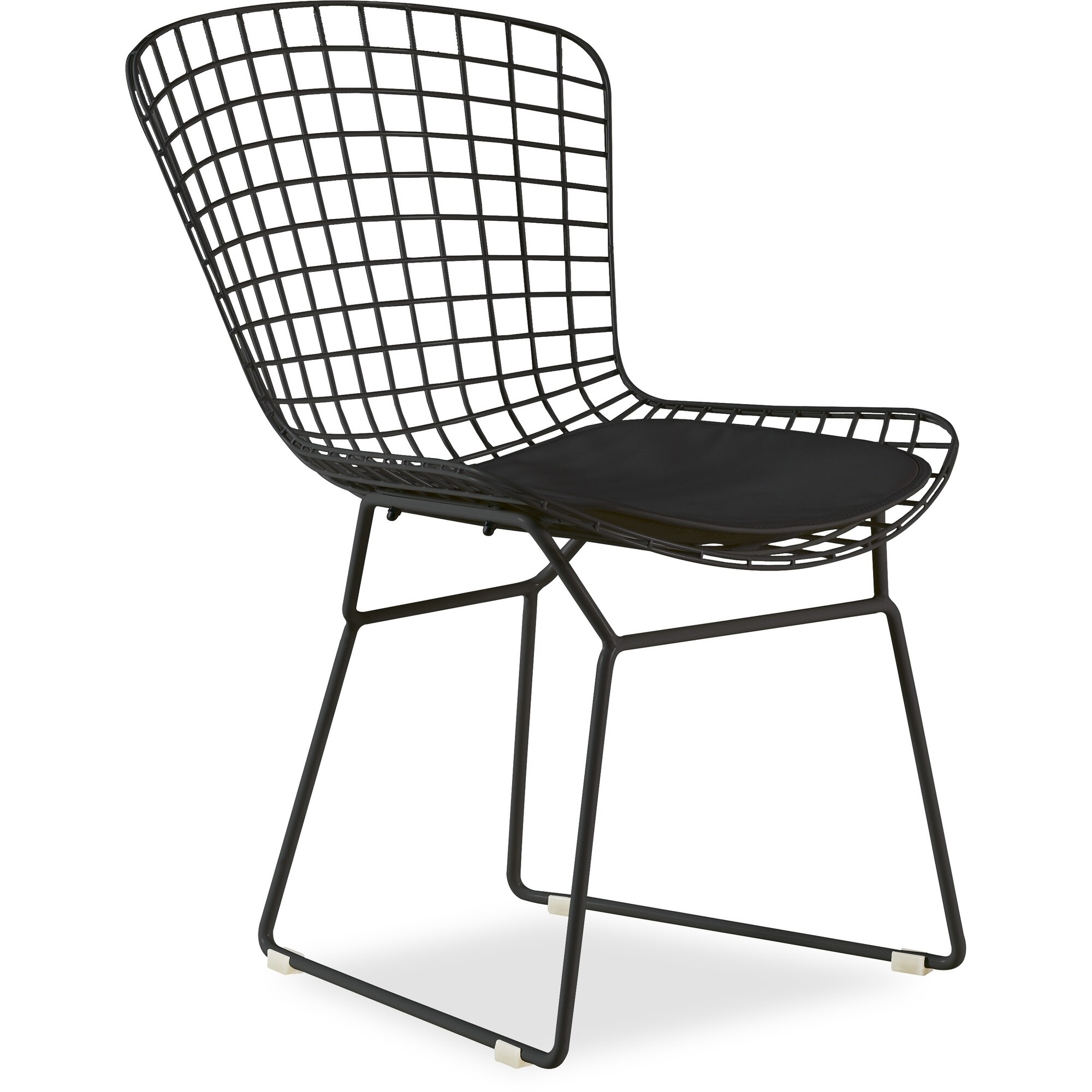 Elle Decor Holly Mid Century Modern Dining Side Chair with