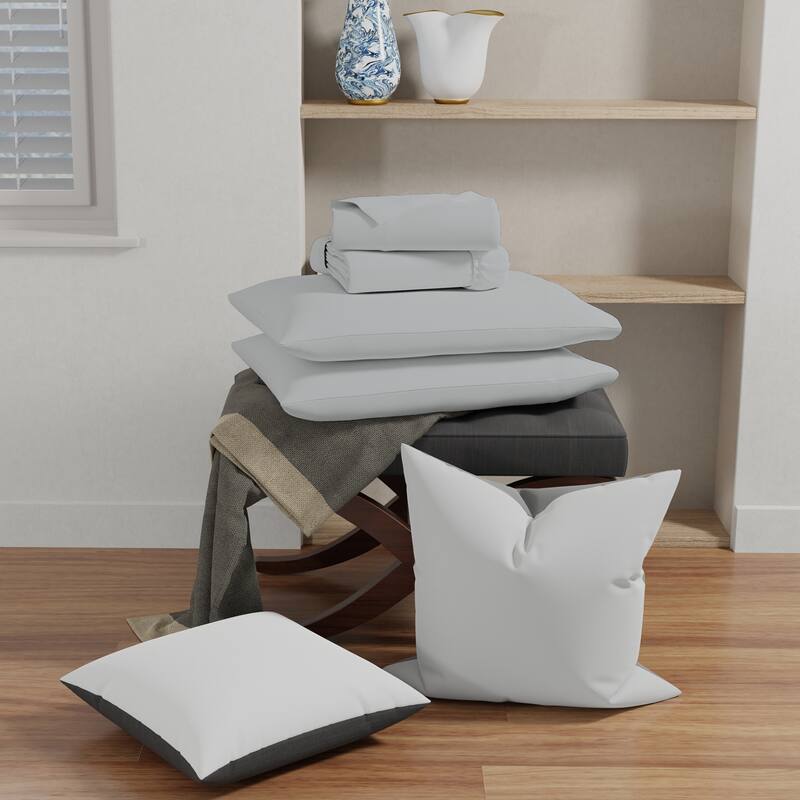 Color Sense Super-Soft & Cozy Knitted Jersey Sheet Set