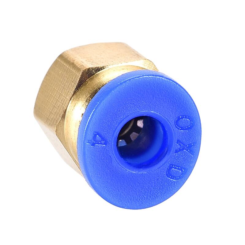 M5 Tube Fitting for 3D Printer Push Fixings, for 4mm Tube 1.75mm Filament 5pcs - White