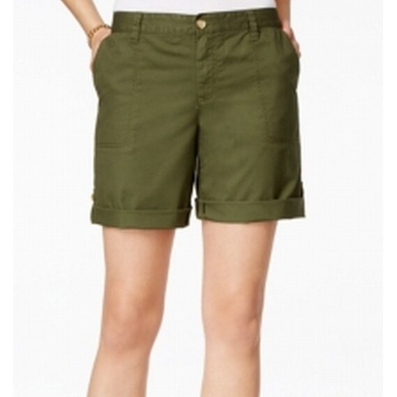 tommy hilfiger green shorts