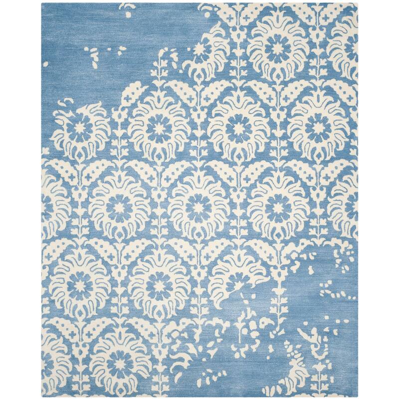 SAFAVIEH Handmade Bella Tineke Modern Floral Wool Rug