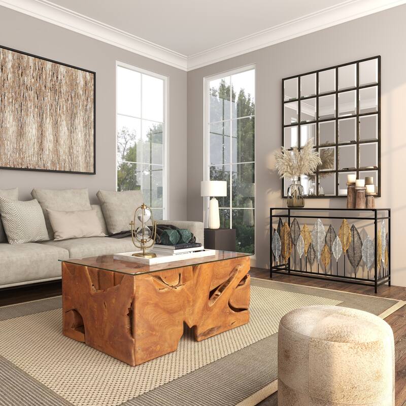 Iron Contemporary Console Table 30 x 44 x 15