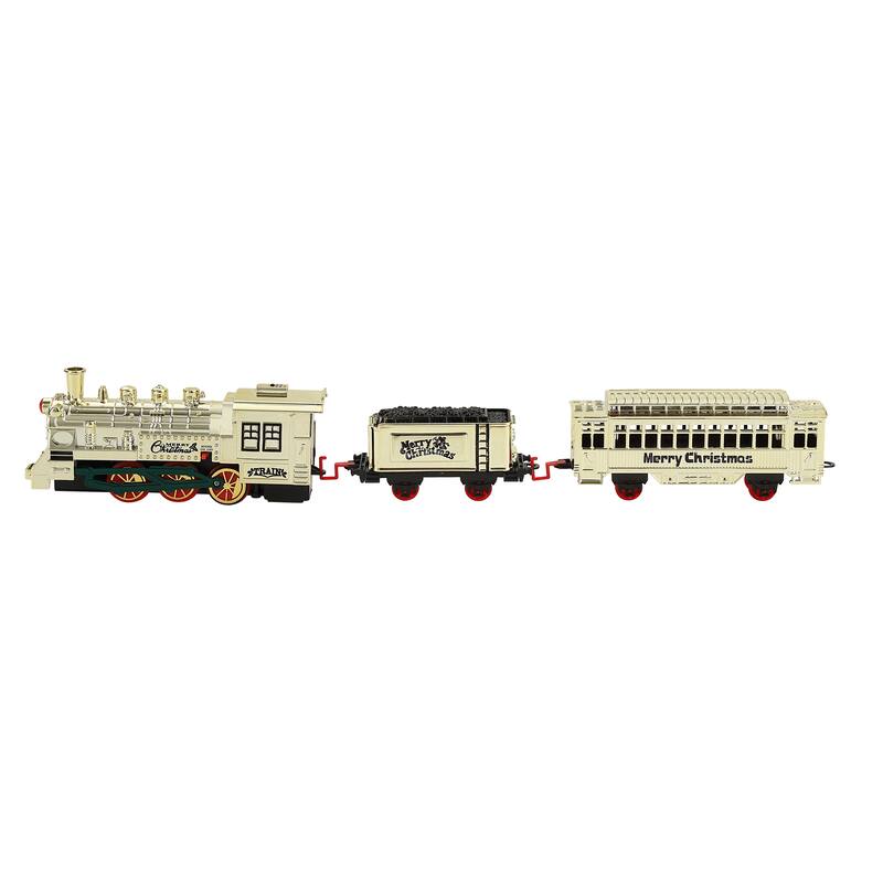 Animated Train Around the Tree - Gold