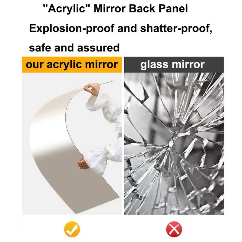 Corner Curio Cabinet with Lights, Floor Standing Display Cabinet with Adjustable Tempered Glass Shelves & Mirrored Back