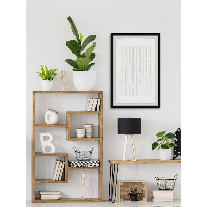 'Stained Concrete' Framed Painting Print