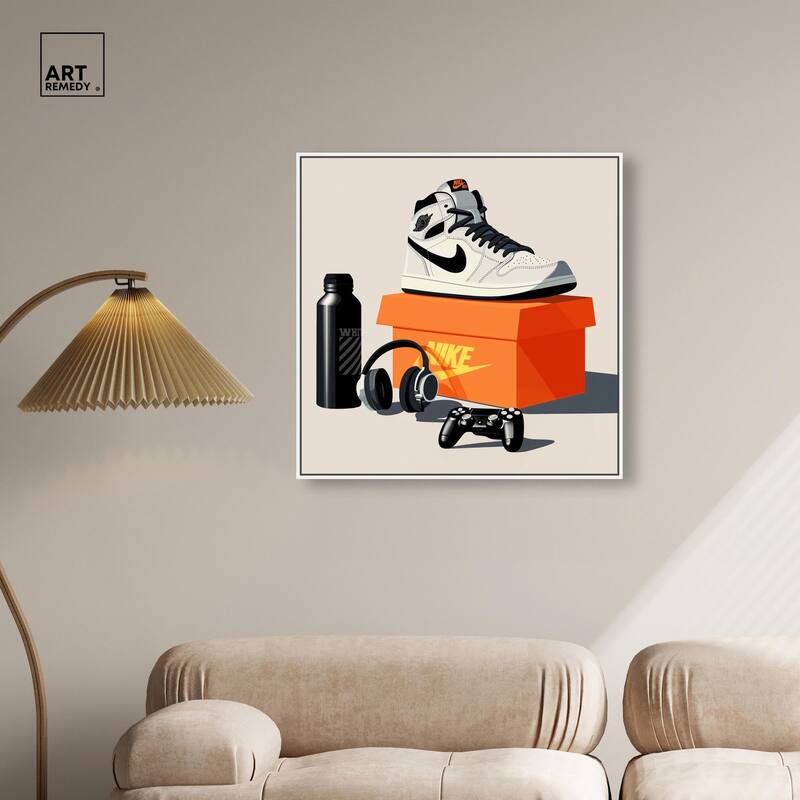 Important Sneaker Accessories Canvas by Art Remedy