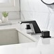 preview thumbnail 2 of 26, Double Handle Waterfall Bathroom Tub Faucet