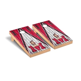 Monmouth College Fighting Scots Triangle Cornhole Board Set