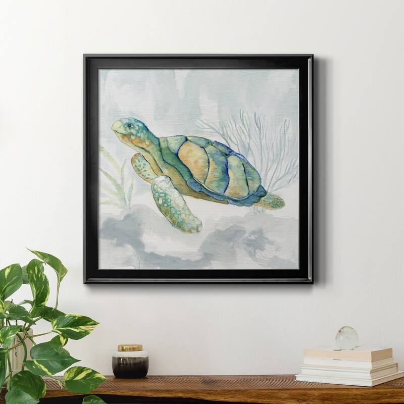 Jungle Tiger-Framed Canvas - Ready to Hang