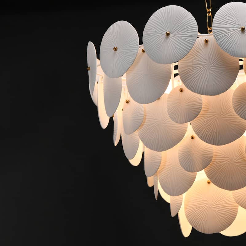 Maxim 12827WT Isla 8 Light 29" Wide Waterfall Chandelier