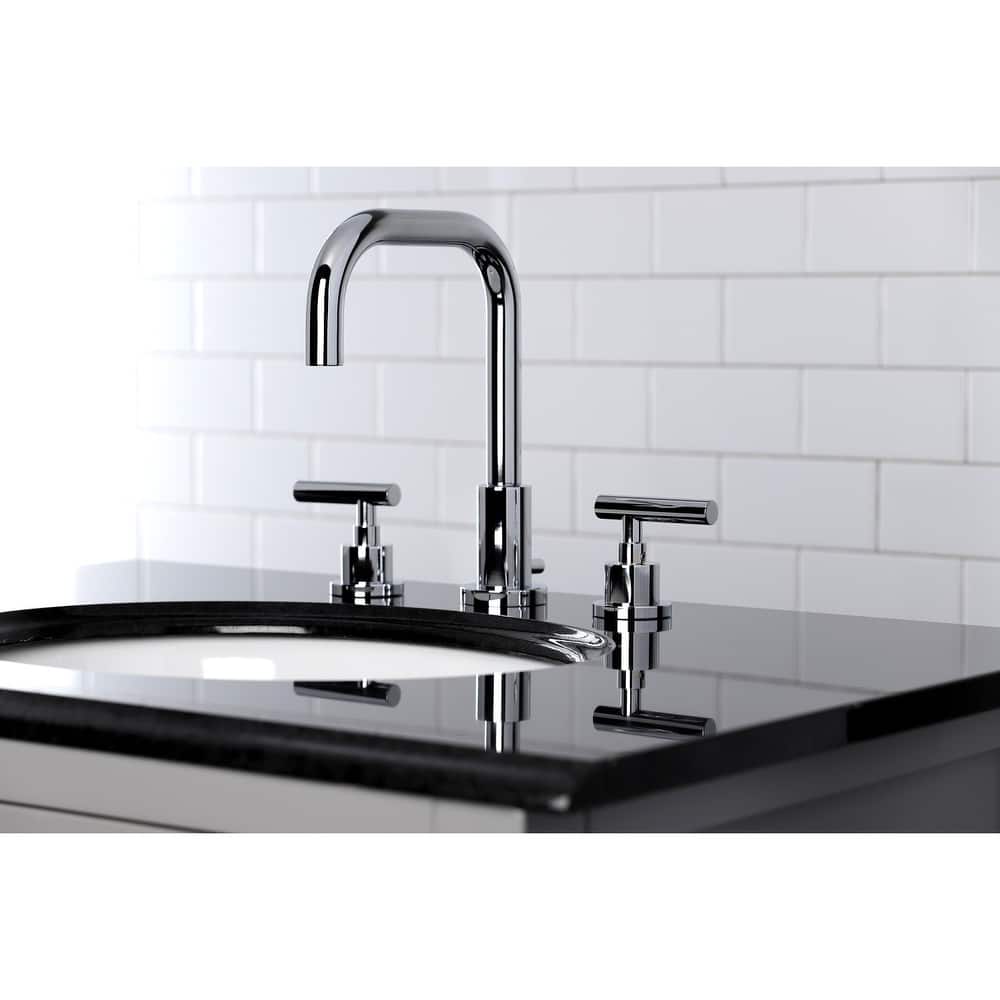 Kingston Brass Manhattan 8 in. Widespread Bathroom Faucet