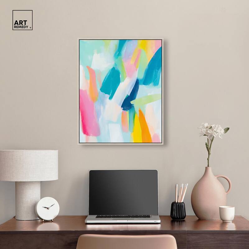 Whirlwind of Color I Canvas by Art Remedy
