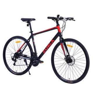 21 Speed Hybrid bike Disc Brake 700C Road Bike For men women's