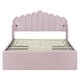 preview thumbnail 13 of 26, Full Upholstered Platform Bed with Four Drawers & USB Ports - Modern Comfort