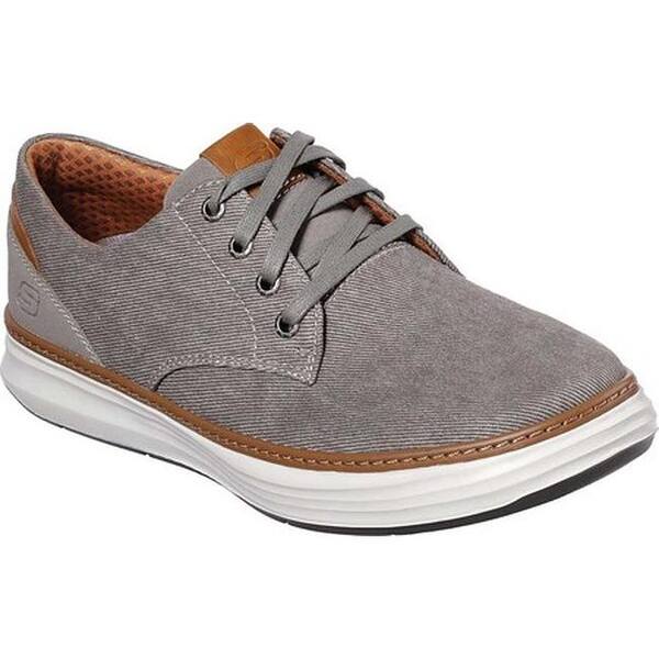 Shop Skechers Men S Moreno Ederson Oxford Taupe Overstock 24300471