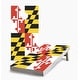 preview thumbnail 1 of 5, Maryland State Flag Cornhole Game (Choose Wraps or Boards) 2x4 Boards (24" x 48") - Include ALL Accessories