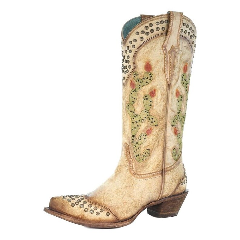 studded western boots