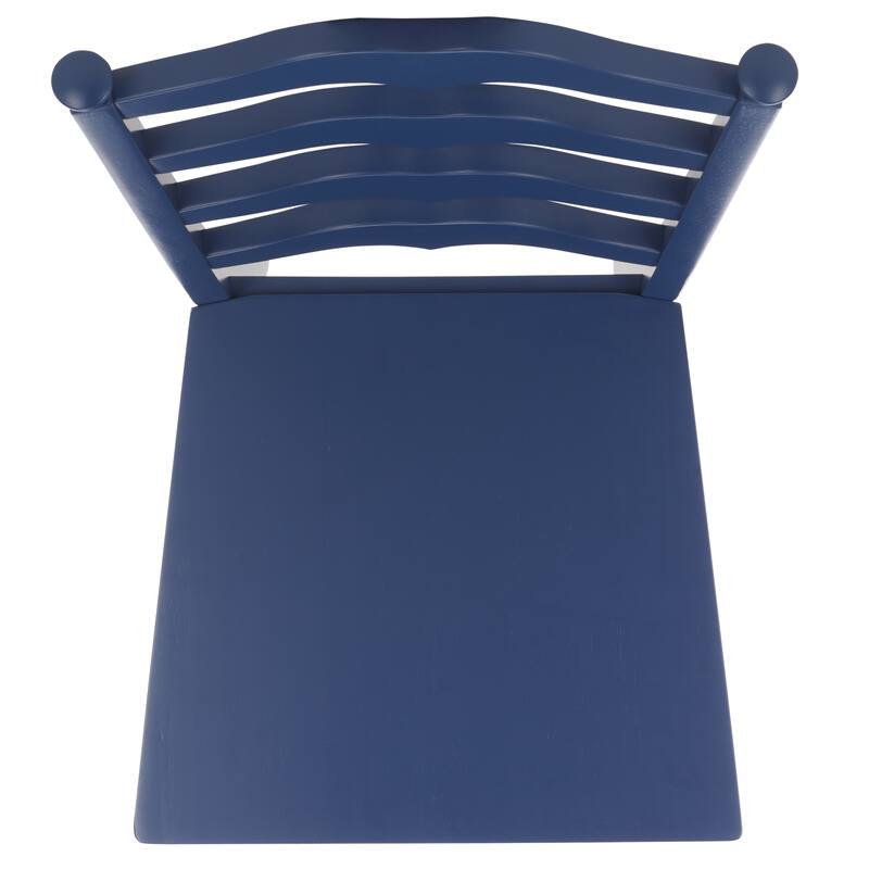 SAFAVIEH HOME Rasia Ladder Back Side Chair - 19"W x 22"D x 41"H