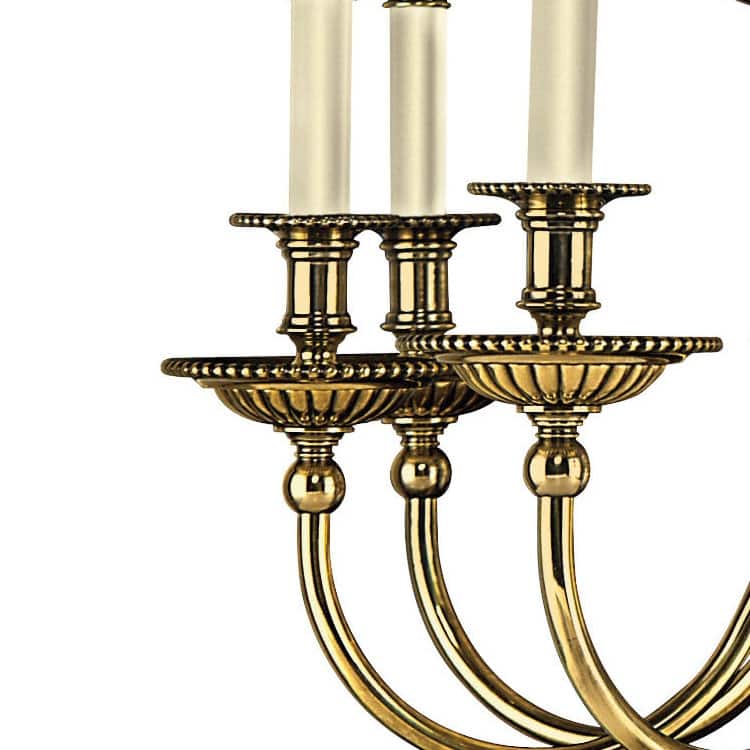 Hinkley Lighting Cambridge 15 Light 2 Tier Candle Style Chandelier