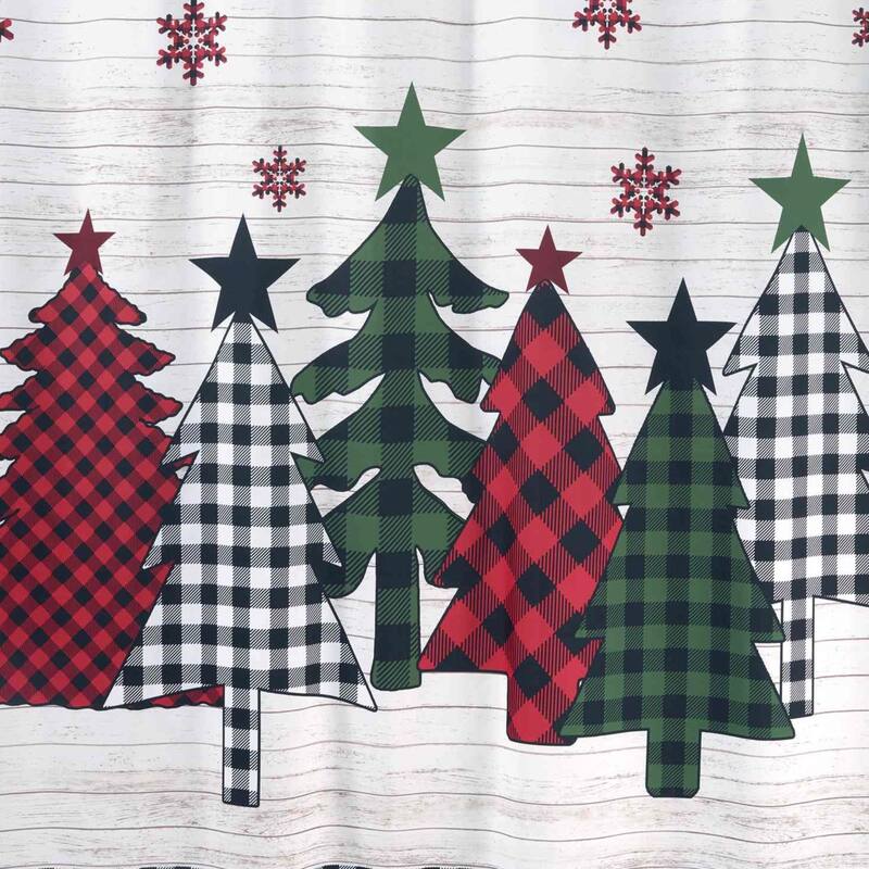 Avanti Linens Tis the Season Shower Curtain