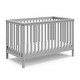 preview thumbnail 4 of 52, Storkcraft Hillcrest 4-in-1 Convertible Crib - Converts to Toddler Bed, Daybed, and Full-Size Bed, JPMA Certified Pebble Gray