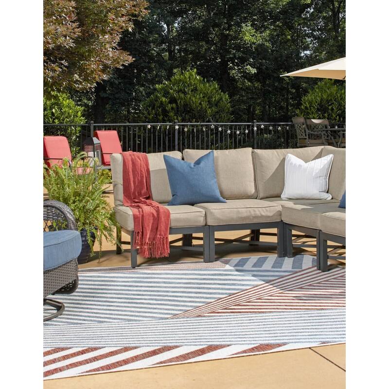 Outdoor Zrand Collection Area Rug