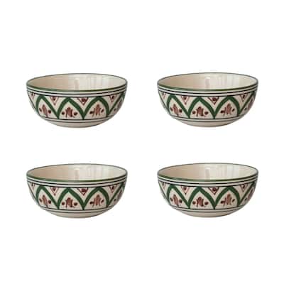 Mosaic Stoneware Bowl Set