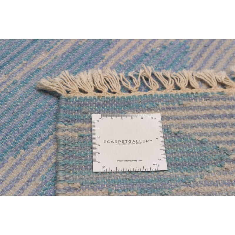Ankara Blue Kilim 5'2" x 7'9" - 5'2 x 7'9
