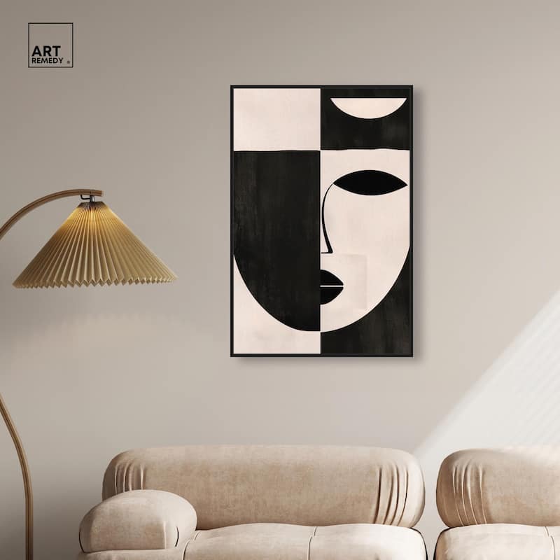 Divided Self II Canvas by Art Remedy