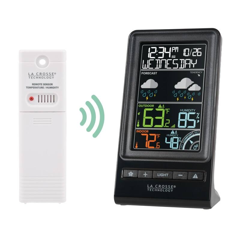 La Crosse 308-1415C Digital Multi-Color Wireless Forecast Station