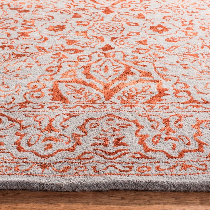 SAFAVIEH Handmade Glamour Dolors Modern Viscose Rug