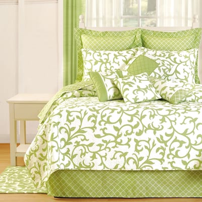 Serendipity Green Quilt