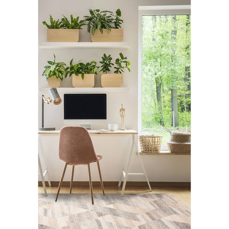 ECARPETGALLERY Flat-Weave Ankara FW Grey Wool Kilim - 5'1 x 7'6